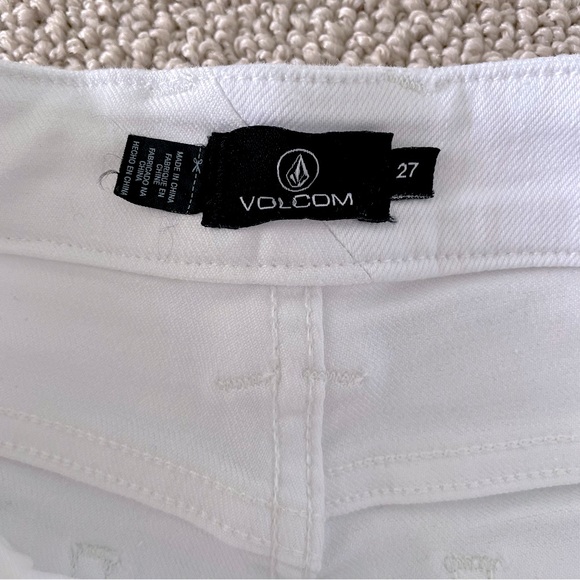 VOLCOM Vol Stone Jeans Paint White, 27 - Picture 6 of 10